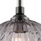 Westinghouse Pendant 60W Camrose Gun Metal Smoke Grey Dome Ribbed Glass 6130300 - alternate 7